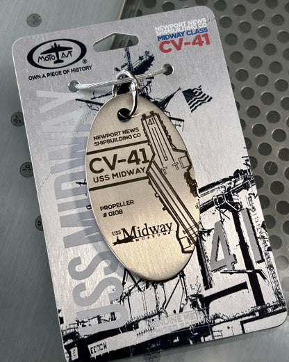 USS MIDWAY-Propeller