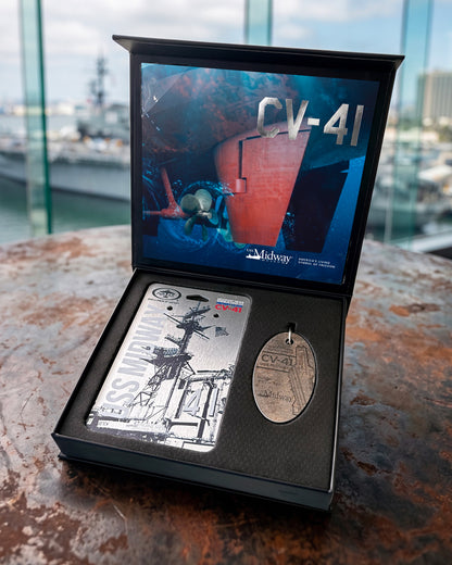 USS MIDWAY-Rudder
