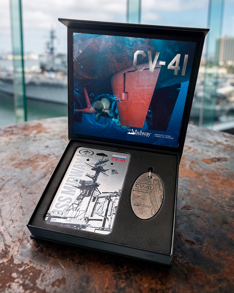 USS MIDWAY-Rudder