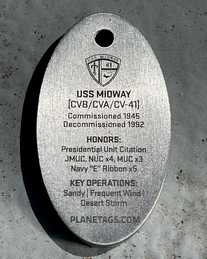 USS MIDWAY-Rudder