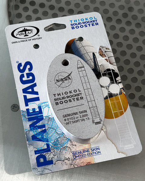 Space Shuttle SRB Aft Skirt PlaneTags | Limited NASA Collectibles