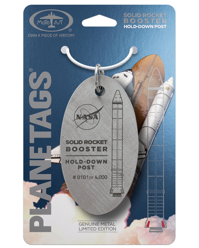 Space Shuttle SRB PlaneTags | Aft Skirt & Hold Down Post | Limited