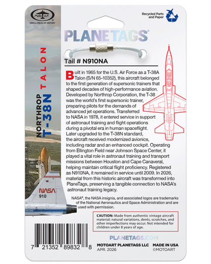 Custom NASA T-38N Talon N910NA