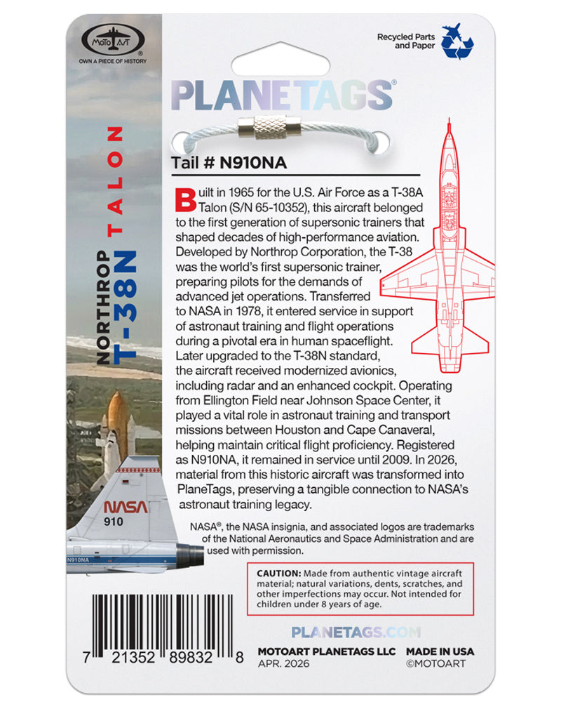 Custom NASA T-38N Talon N910NA