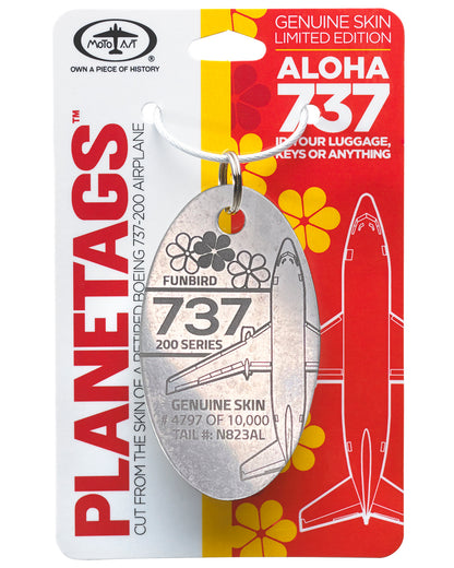 ALOHA Airlines Boeing 737 PlaneTag Tail# N823AL