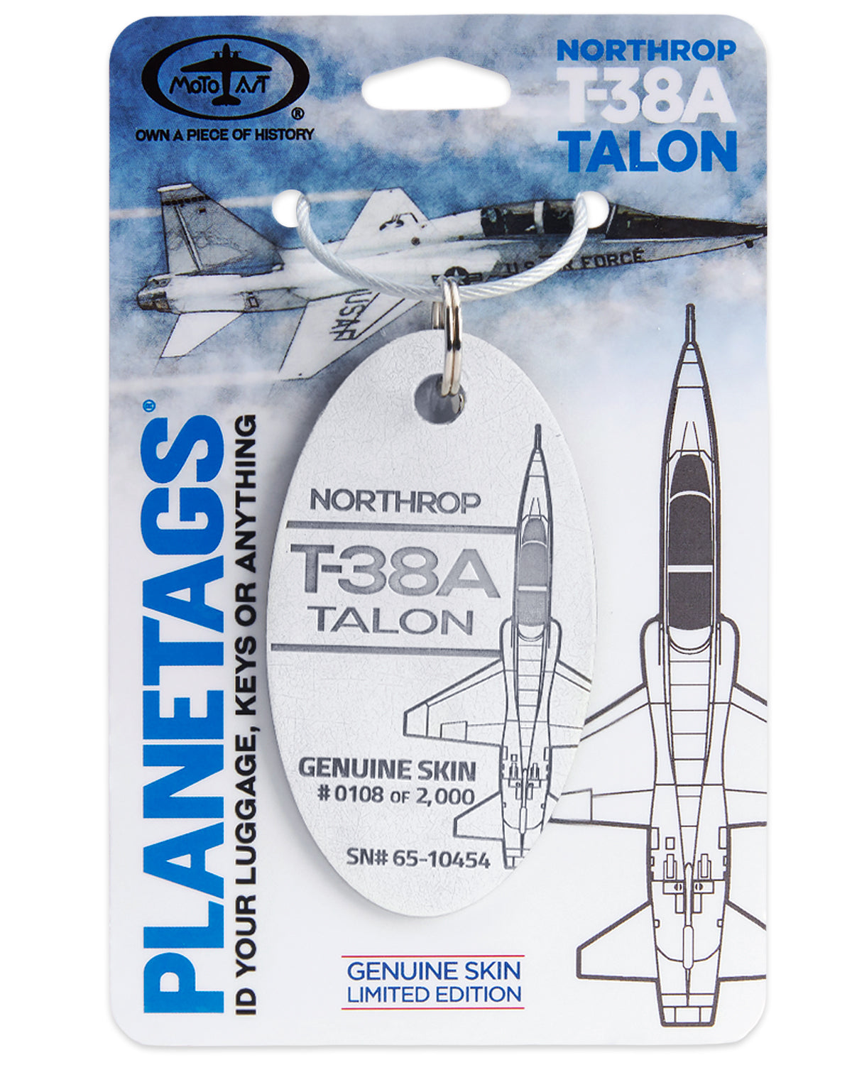 Northrop®️ T-38 タロン シリアル番号: 65-10454 | MotoArt からの