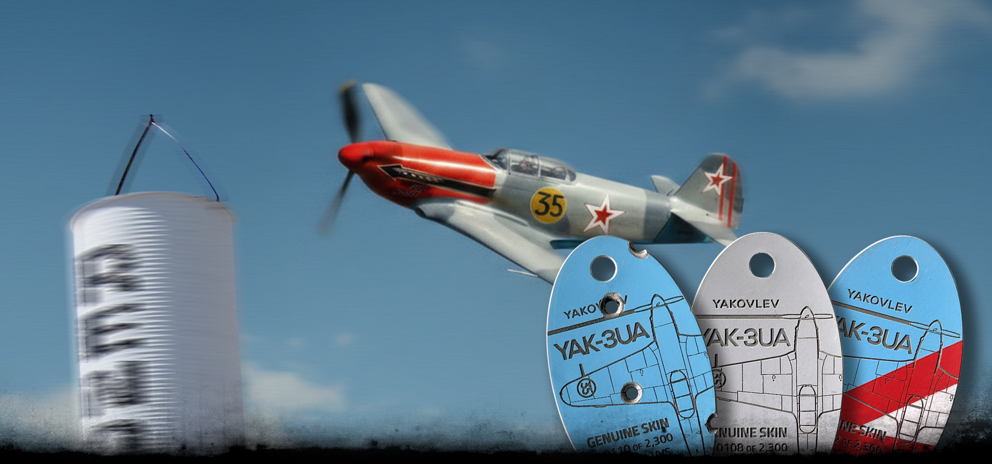 PlaneTags - 航空の歴史の一部を所有する – MotoArt PlaneTags