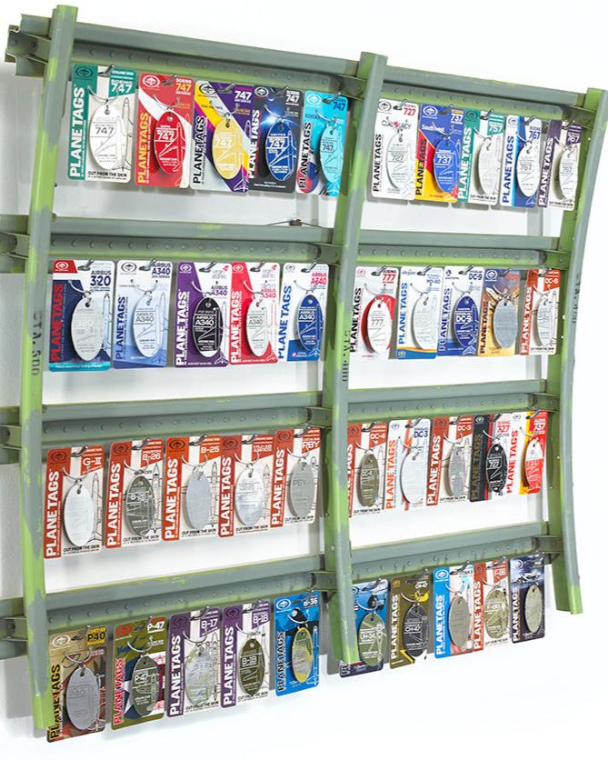 PlaneTags Boeing 757 Display Racks