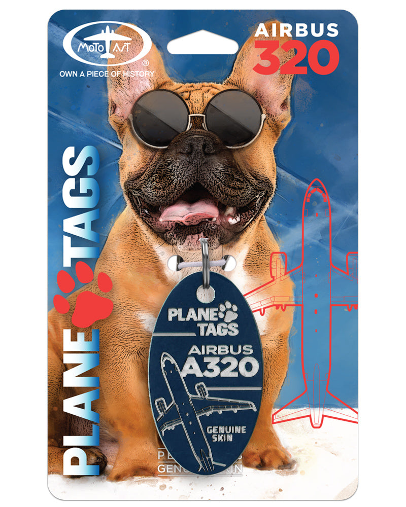 Airbus A320 PlaneTags Pet Tags