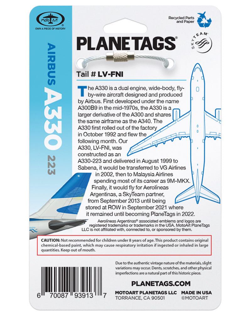 カスタム エアバス A330 Aerolíneas®- LV-FNI 