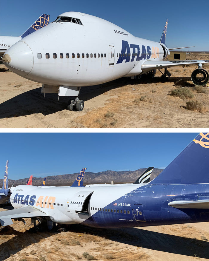 Boeing 747 Atlas Air®- N522MC – MotoArt PlaneTags