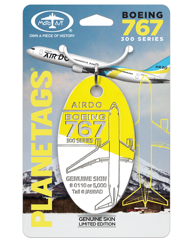 Westjet® 737 C-GTWS PlaneTags - MotoArt PlaneTags