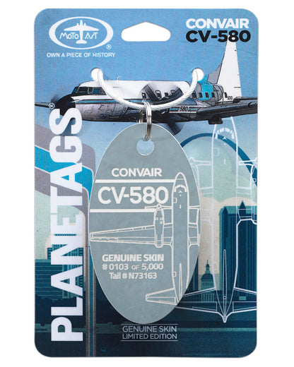 Custom CONVAIR CV-580 - PLANETAGS TAIL # N73163