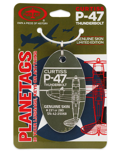 Curtiss P-47 Thunderbolt PlaneTag