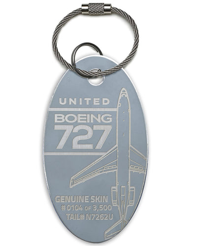 カスタムボーイング 727-222 - PLANETAGS TAIL # N7262U
