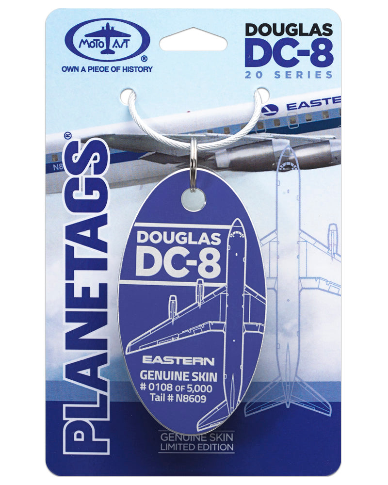 A Collection Of Commercial Aircraft PlaneTags - MotoArt PlaneTags