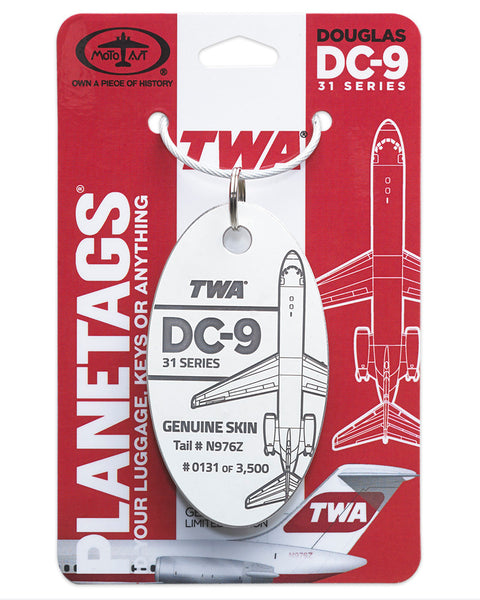 AIRDO B767 TWA DC-9 ブリュッセル A320 実機タグ セット DC-9TWA_white800x1000_grande.