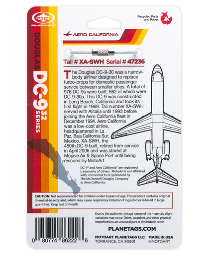 カスタム エアロ カリフォルニア - McDonnell Douglas®️ DC-9-30 シリアル番号: XA-SWH 