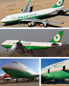 EVA Boeing 747-400 - PLANETAGS TAIL #B-16462