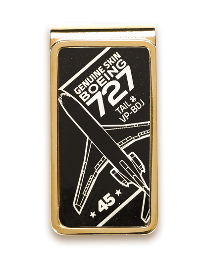 Boeing 727 Money Clip Tail # VP-BDJ