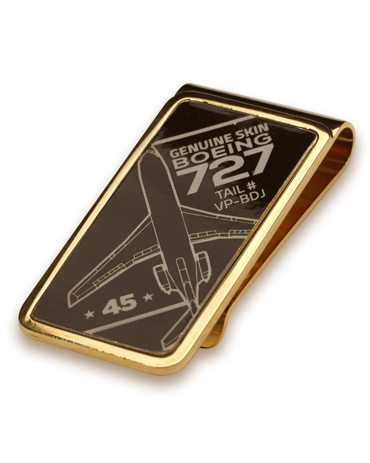 Boeing 727 Money Clip Tail # VP-BDJ