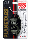 カスタムボーイング 727 PlaneTag テール #VP-BDJ 