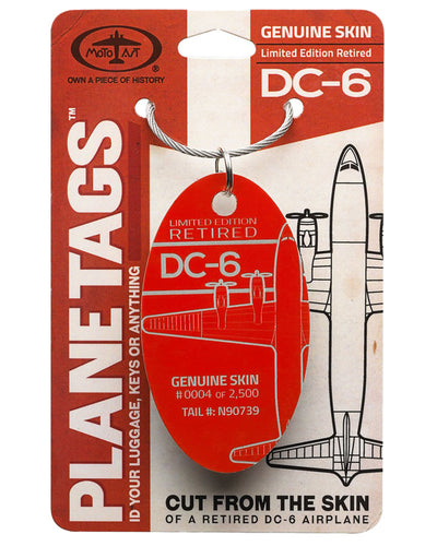 DC-6 プレーンタグ テール# N90739 |モンキーズ DC6 サマー オブ ラブ ツアー飛行機