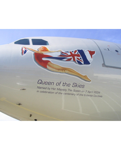 Custom G-VEIL, the “Queen of the Skies"