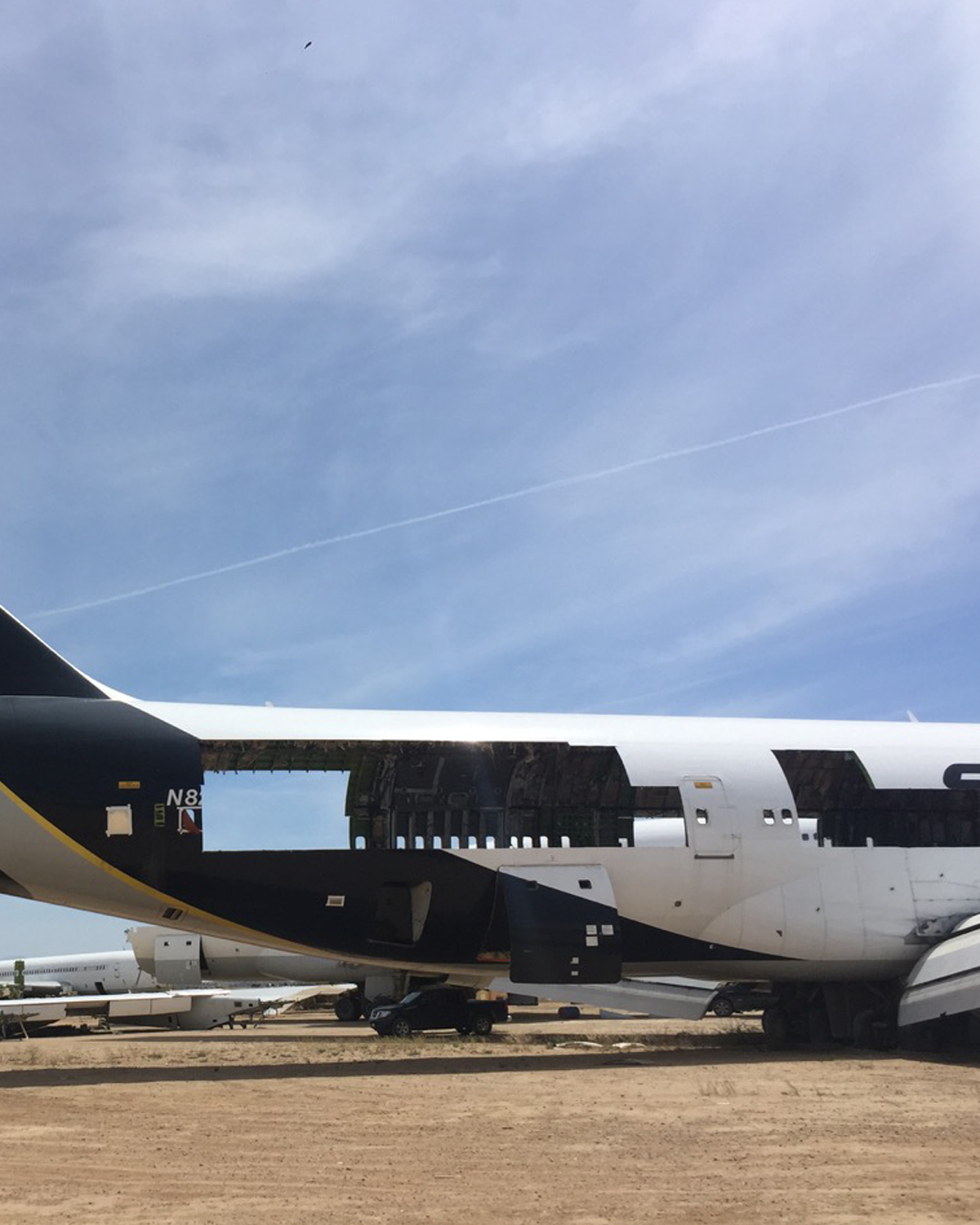 Boeing 747 PlaneTag  Tail# N761SA