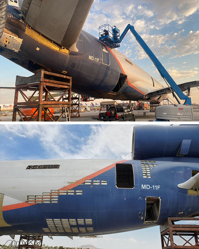 Custom McDonnell Douglas Aeroflot MD-11F - PLANETAG TAIL #VP-BDR