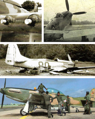 カスタム P-51K マスタング シリアル番号 44-12852