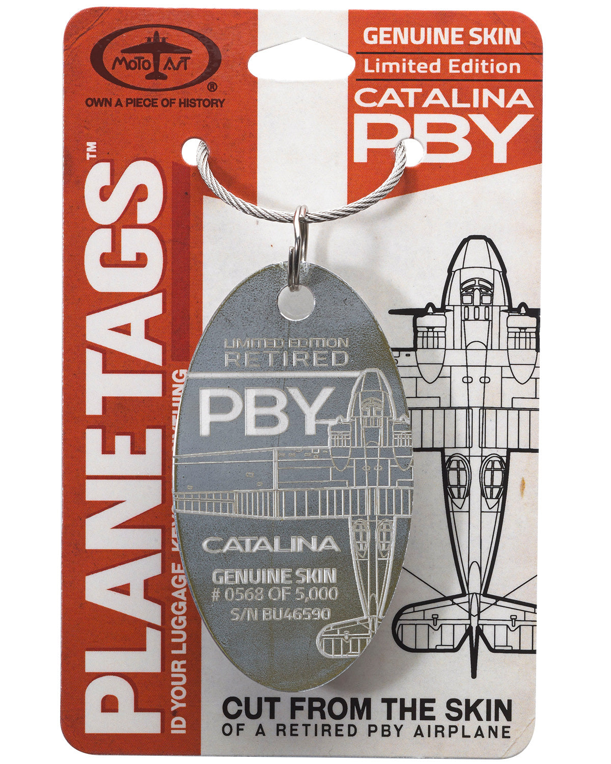 PBY Catalina PlaneTag - MotoArt PlaneTags