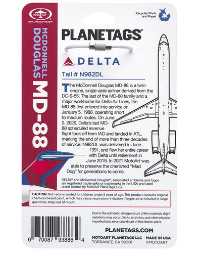 DELTA®- MD-88 N982DL