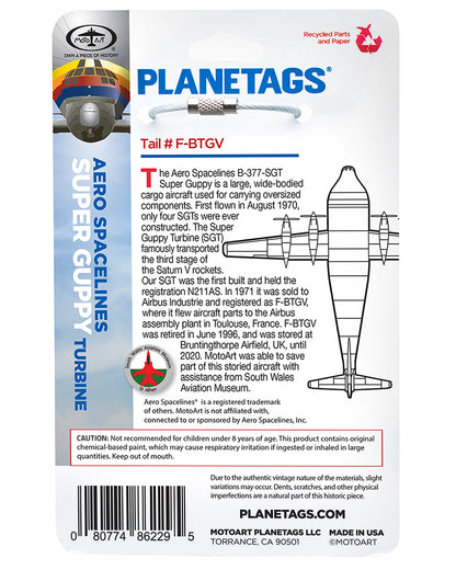 スーパーグッピータービン - PLANETAGS TAIL #F-BTGV