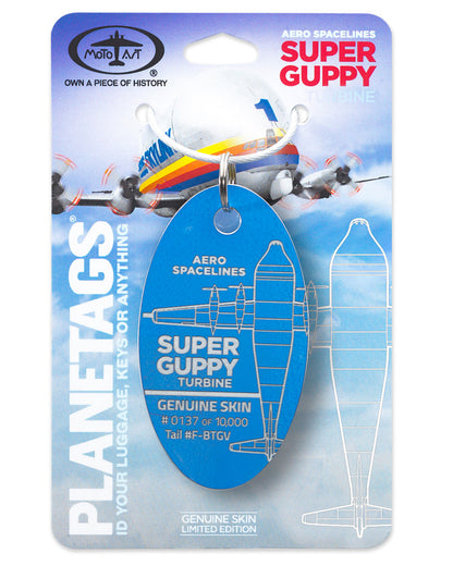 Custom Super Guppy Turbine - PLANETAGS TAIL #F-BTGV