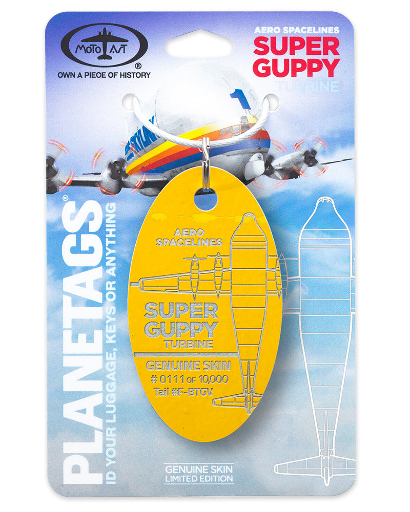 Custom Super Guppy Turbine - PLANETAGS TAIL #F-BTGV