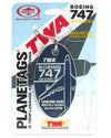 Custom TWA 747-100 - PLANETAGS TAIL #N129TW