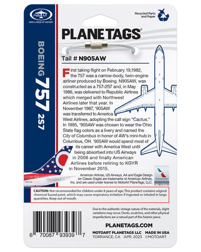 US Airways® 757-N905AW