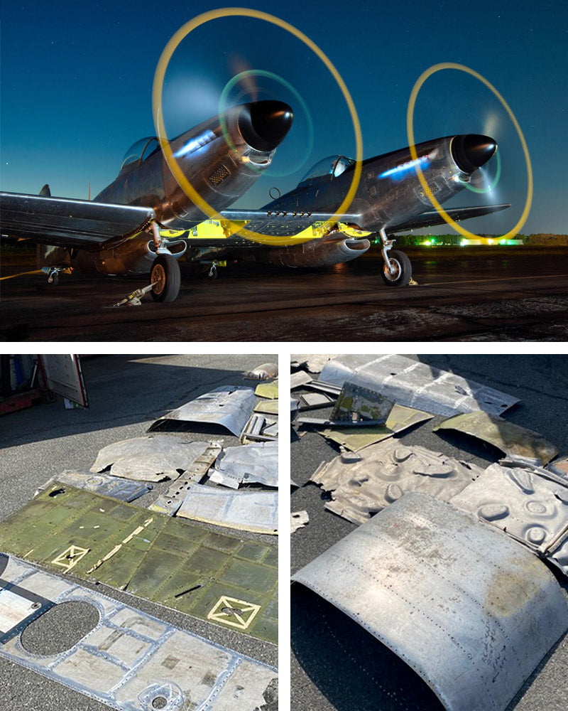 XP-82 ツイン マスタング シリアル番号 44-83887