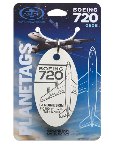 Boeing 720-060B - PLANETAGS TAIL # N7381
