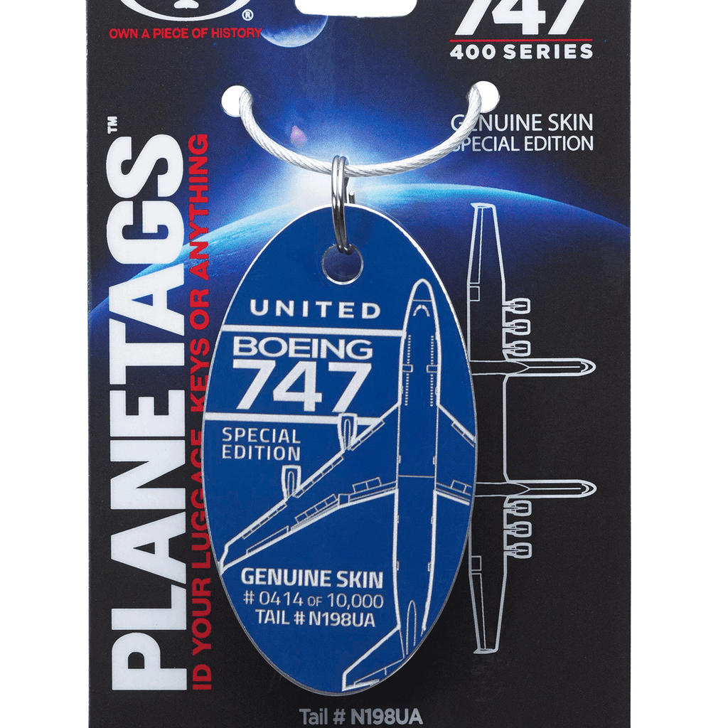 大韓航空 Planetags B747-400 #0732/10000 大韓航空 Planetags B747-400 #0732/10000 Plane Tag Korean Air