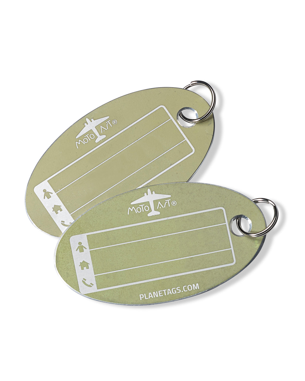 Gulfstream II PlaneTag Tail# N930LS - MotoArt PlaneTags