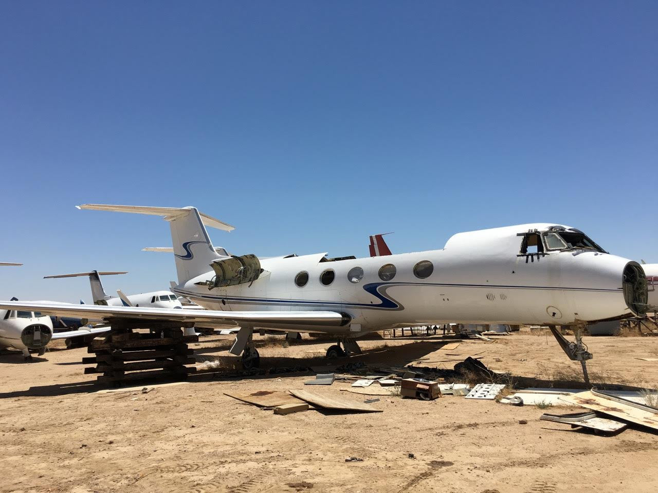 Gulfstream II PlaneTag  Tail# N930LS