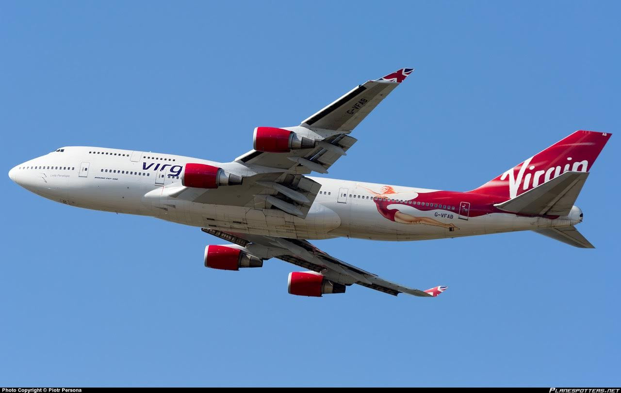 Virgin Atlantic "Lady Penelope" Boeing 747 - G-VFAB