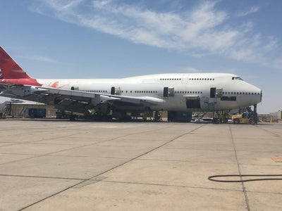 ヴァージン航空「レディ ペネロペ」ボーイング 747 PlaneTag Tail# G-VFAB