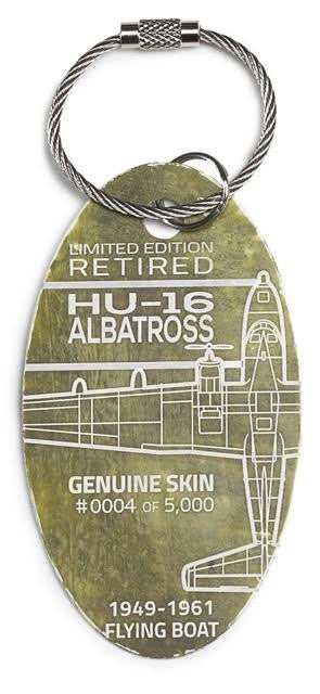 HU-16 Albatross Plane Tag